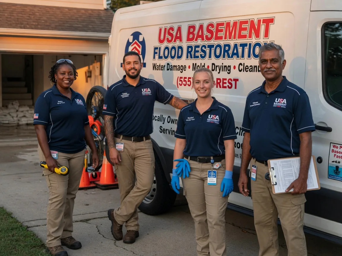 Basement Flood Cleanup company in Huddleston, VA